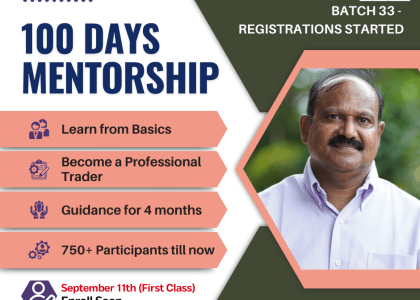 100 days mentorship program of profitmaster