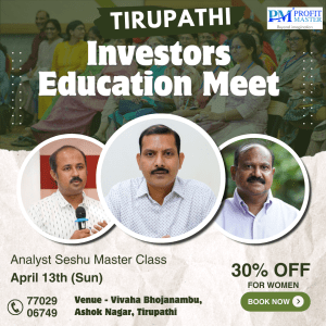 Profit Master – Master Class at Tirupathi